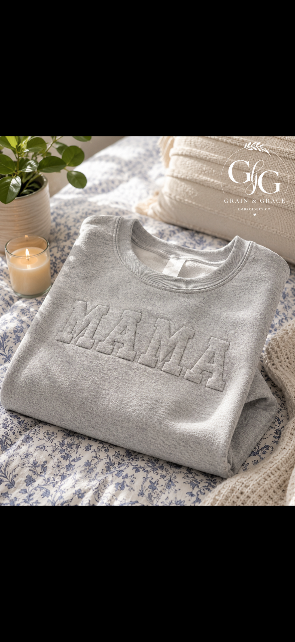 Personalized Embossed Sweatshirt